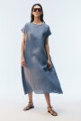 VESTIDO NATSUKI LARGO Celeste