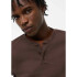 CAMISETA ML MASC MARROM ESCURO