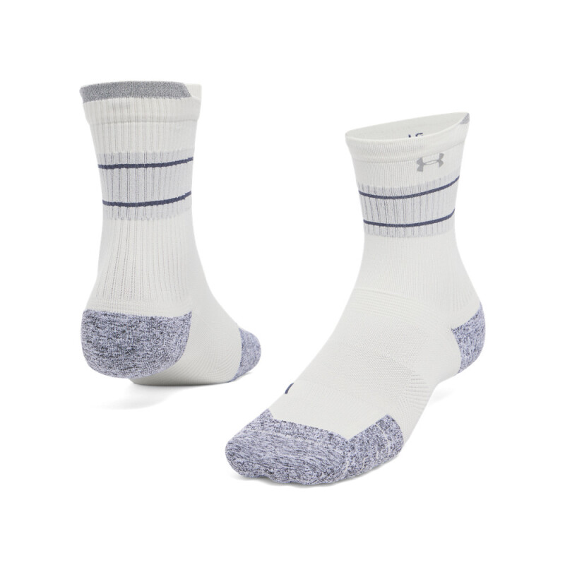 UA AD Run Cushion 1pk Mid-WHT WHT-114
