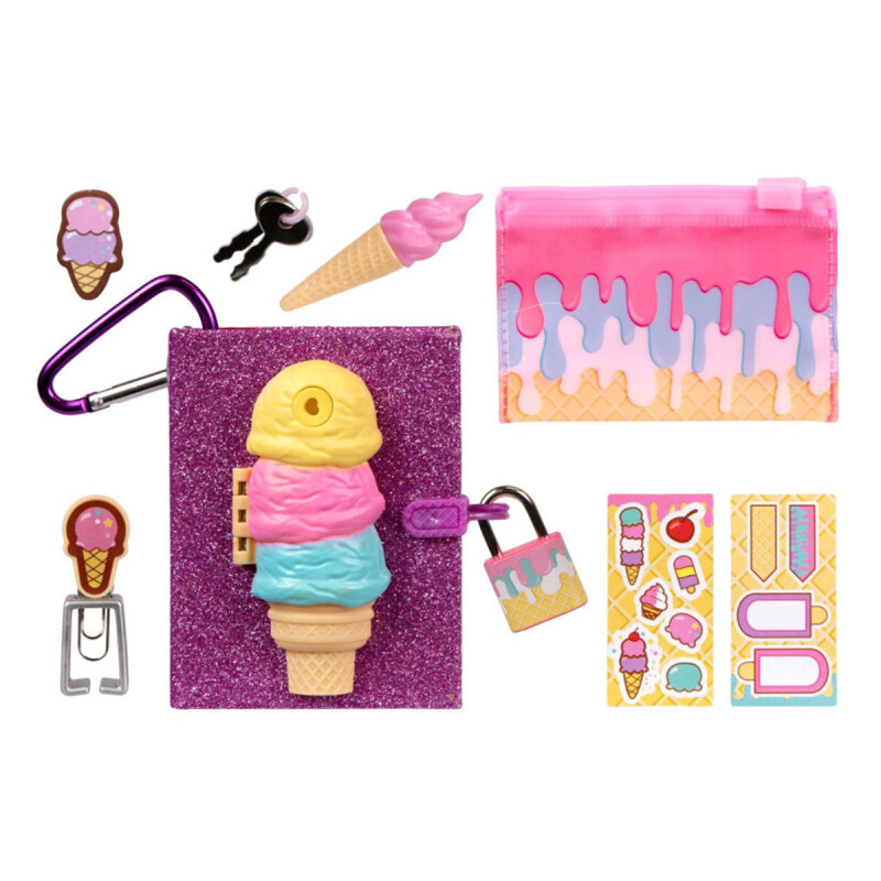 Minidiario con accesorio Real Littles Ice Cream Secret
