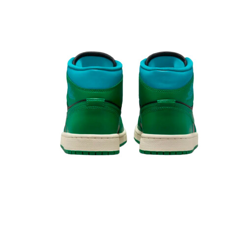 Championes Jordan Air Mid 1 Green