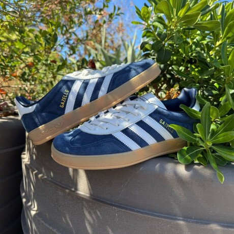 Championes adidas Gazelle Blue with White