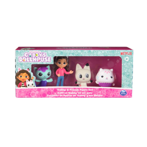 Pack x 4 Mini Figuras La Casa de Gabby U