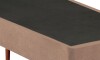 Base Sommier 1 Plaza - Mannes Beige