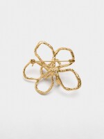 Broche Flor dorado