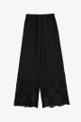 PANT LINO ENCAJE Negro