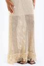 FRINGES DRESS Gold