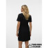 VMMYMILO S/S SHORT WRAP DRESS WVN GA BLACK