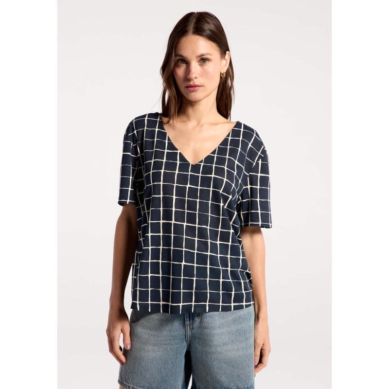 BLUSA MM FEM AZUL MARINHO