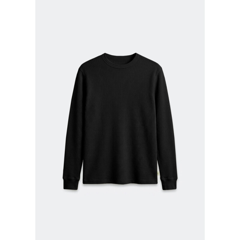 CAMISETA ML MASC PRETO ESCURO
