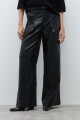 Pantalón eco cuero negro