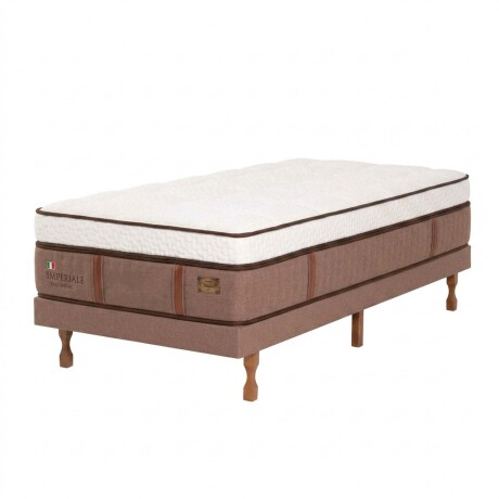 SOMMIER 1 Y 1/2 PLAZAS RESORTES IMPERIALE