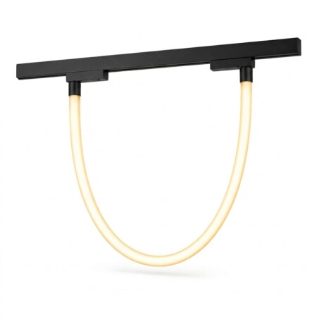 TUBO FLEXIBLE PARA RIEL MAGNETICO 360° 2700K Tubo Flexible para Riel Magnético 360° 2700K Negro