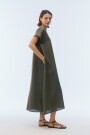 VESTIDO NATSUKI LARGO Verde Militar