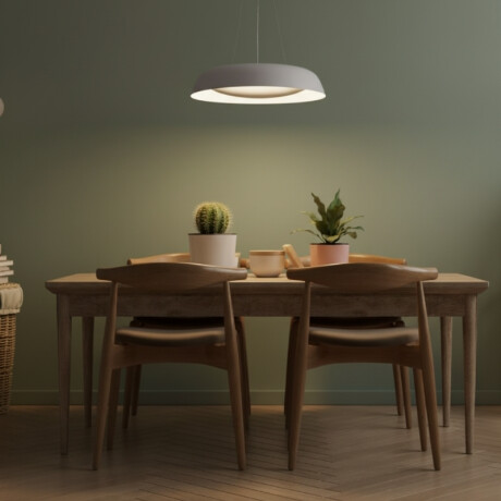 LUMINARIA COLGANTE DECORATIVA DIMERIZABLE HARLEY CCT 25W Luminaria Colgante Dimerizable Harley Blanca