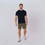 Polo The Training Day Tee Hombre Black Dip Dye Heather