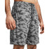 UA Tech Printed Short-BRN GRY-025