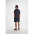 CAMISETA MM MASC AZUL OSCURO
