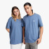 STAR CHEV EMB TEE LAKESIDE BLUE LAKESIDE BLUE