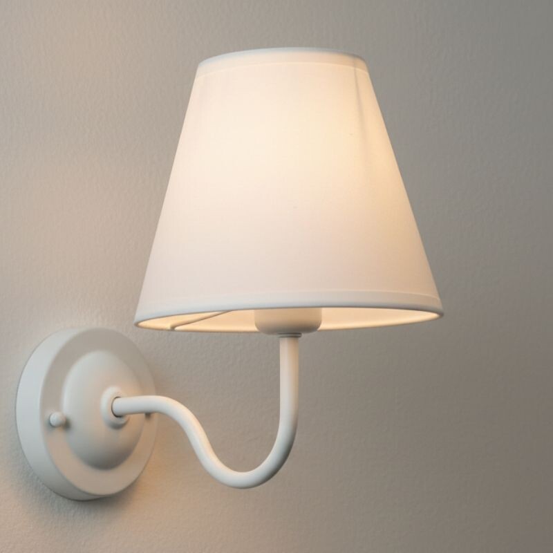 Lampara de Pared Classic Lámpara de Pared Interior Classic Blanca