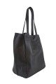 Tote Bag de cuero Negro
