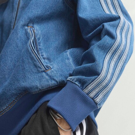 Campera adidas Adicolor Firebird Denim Blue