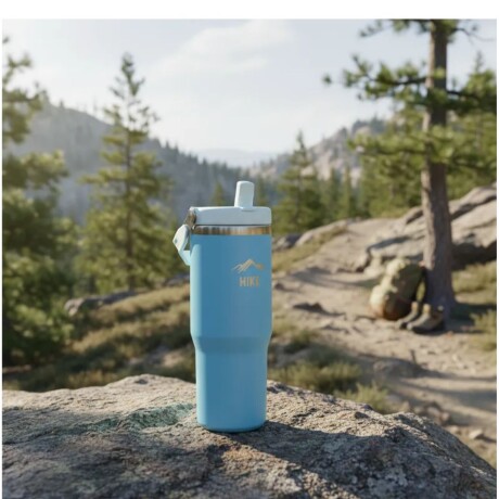 Termo Grip Max 890 ML Hike Color Celeste