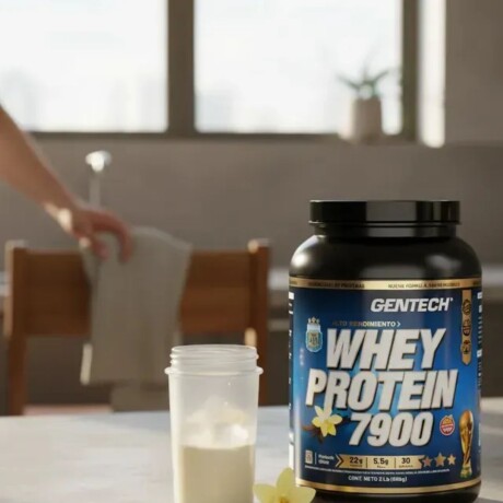 Whey Protein 7900 2lb Gentech Vainilla
