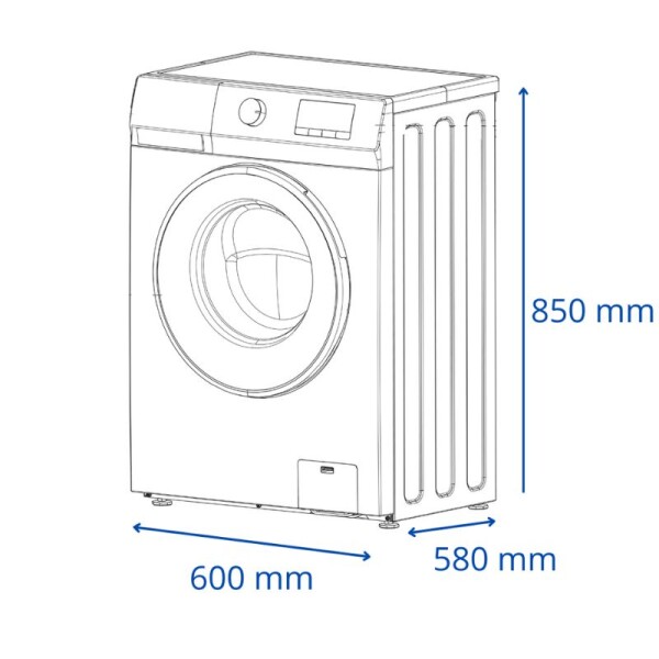 LAVARROPAS JAMES LR8140 G2 INVERTER 8 KG - CARGA FRONTAL BLANCO LAVARROPAS JAMES LR8140 G2 INVERTER 8 KG - CARGA FRONTAL BLANCO