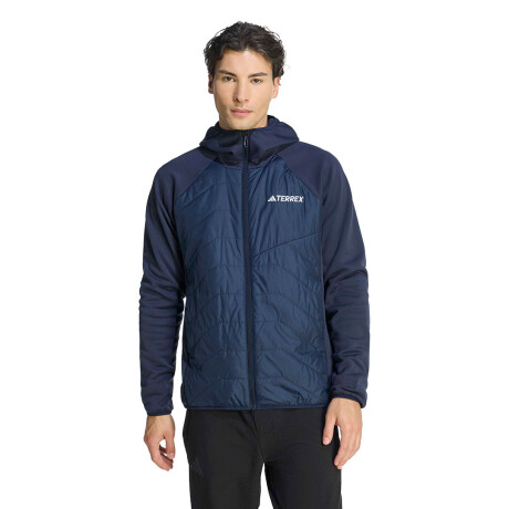 Campera de Hombre Adidas Multi Hyb Jkt Azul - Marino