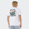 Remera Rip Curl Men Hazed & Tubed Blanco