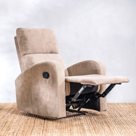Sillón Reclinable Taos 1 Cuerpo Beige
