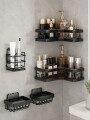 SET DE BAÑO 5 PIEZAS NEGRO
