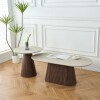 MESA DE CENTRO JOEY SET Beige - SET x 2