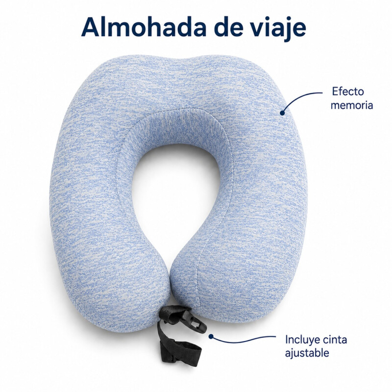 Almohada para Viaje con Memoria Celeste