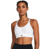 UA Infinity Mid 2.0 Bra-GRN WHT-100