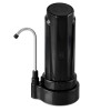 Purificador de agua Dvigi Aqua sobre mesada Negro