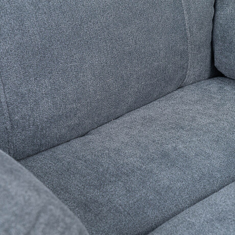 SOFÁ RECLINABLE MULTIFUNCIÓN 1 CUERPO TELA GRIS ATIKA