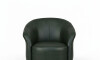 Butaca Giratoria 1 Cuerpo Air Vintage - 100% Cuero Green