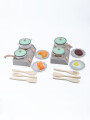ANAFE CON ACCESORIOS GOOD FOOD BEIGE