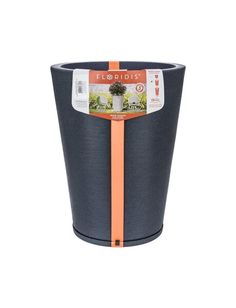 MACETA 38X57CM GENEBRA GRAPHITO EFEC.PIEDRA GRIS O MACETA 38X57CM GENEBRA GRAPHITO EFEC.PIEDRA GRIS O