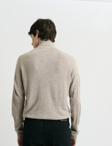 470415 REMERA HARRINGTON LABEL Beige Melange