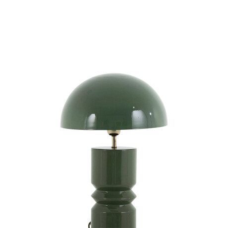 LÁMPARA DE MESA METAL VERDE 40270