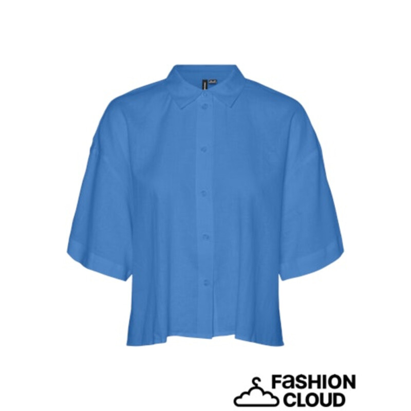 VMLINN 2/4 SHORT SHIRT WVN NOOS MARINA