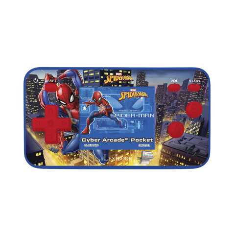 Mini Consola de Juegos Arcade LCD 1.8' Lexibook Spiderman