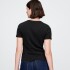 FRCH SS MOD RIB ABBRV TEE BLACK