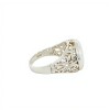 Anillo Mesa Circular-Plata 925-Piedra Nacar-AN3376 conpiedra