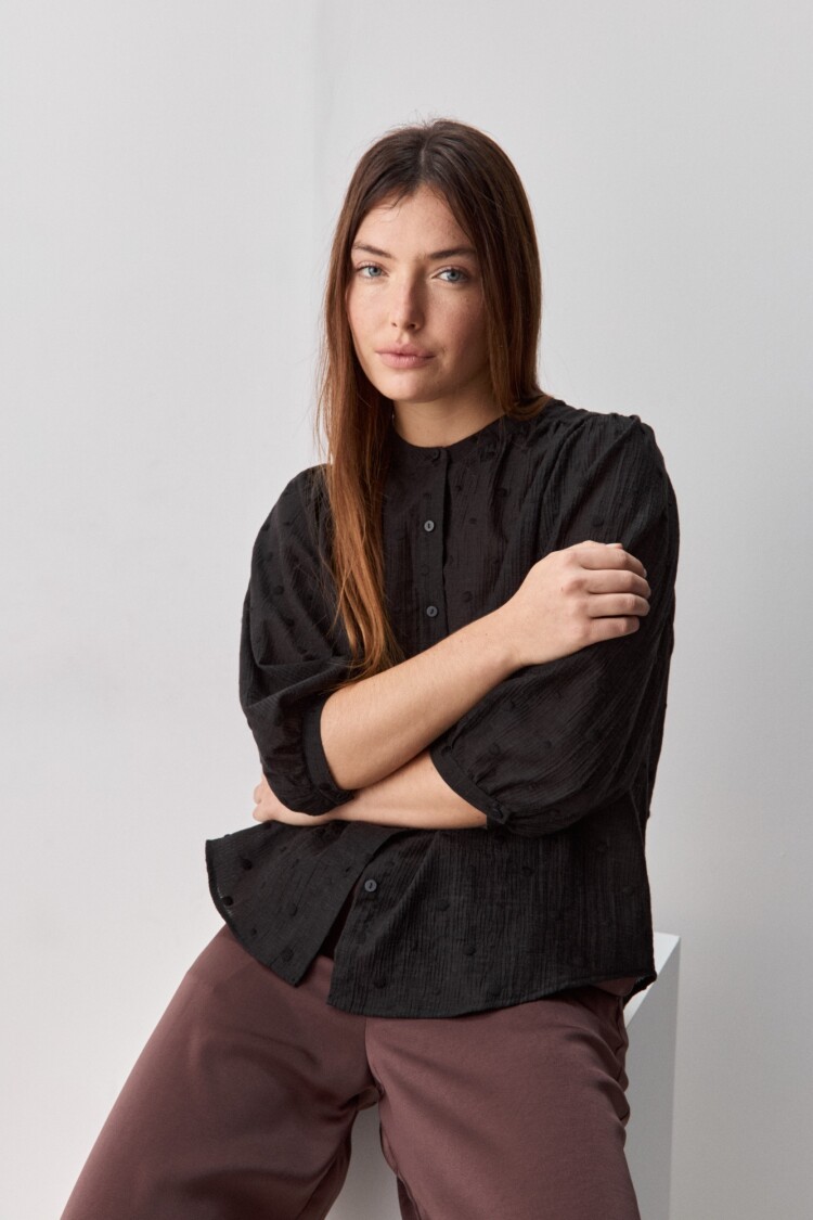 CAMISA SOLAR Negro