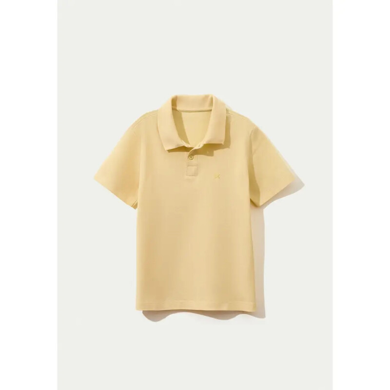 CAMISA POLO MM MASC AMARELO CLARO