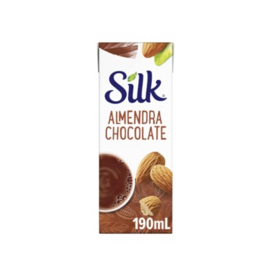 Leche Vegetal Silk Almendra Chocolate 190 ml Bebida Silk Almendra Choco 190
